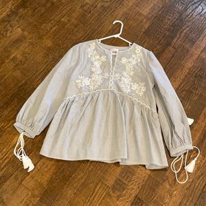 Boutique JJ’s Fairyland embroidered women’s top